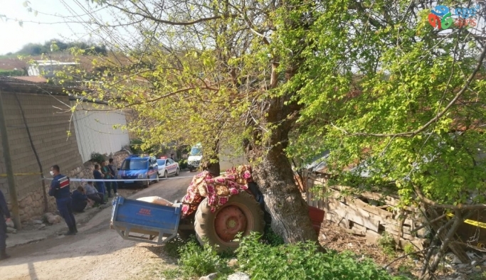 Traktör ile ağaç arasında sıkışan adam hayatını kaybetti