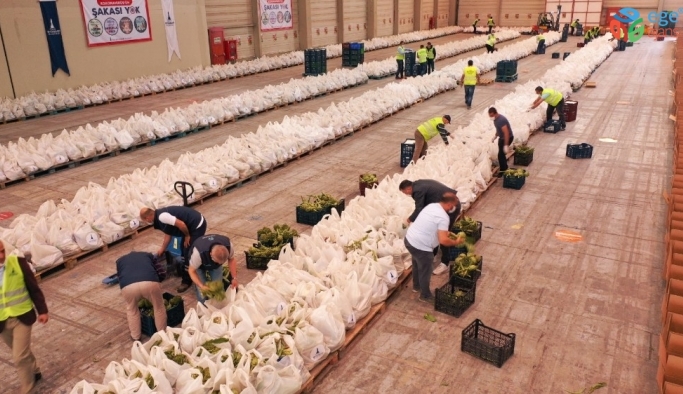 Biz Varız kampanyasında 85 bin gıda kolisi dağıtıldı