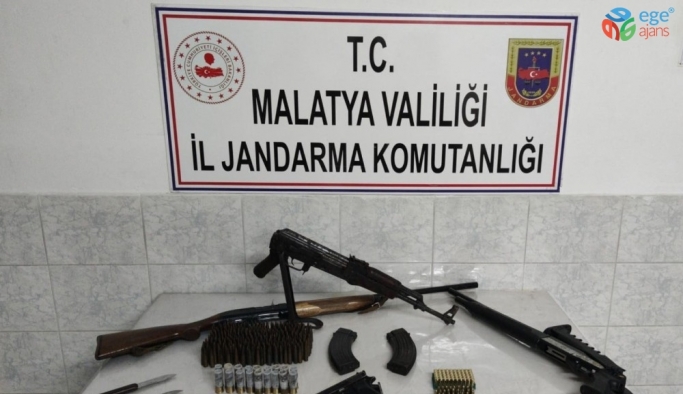 Malatya’da jandarmadan silah kaçakçılığı operasyonu