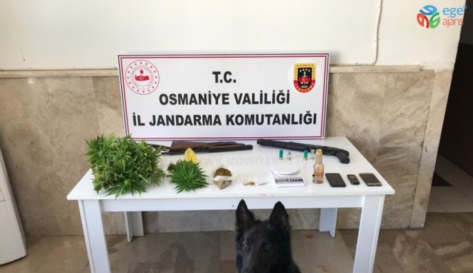 Osmaniye’de uyuşturucu operasyonu: 3 gözaltı