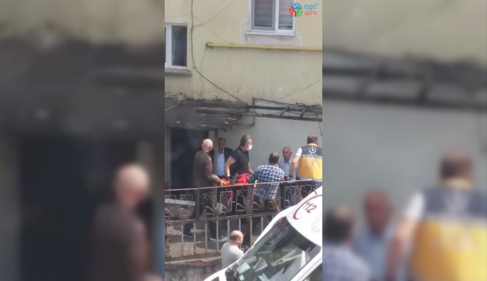 Zonguldak’ta 3 kattan düşen çocuk hastaneye kaldırıldı