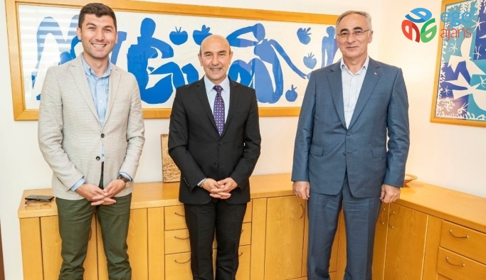 Başkan Soyer Piraziz ve Gülyalı belediye başkanlarıyla bir araya geldi