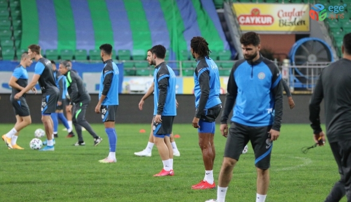 Çaykur Rizespor, Fenerbahçe hazırlıklarını Çaykur Didi stadında sürdürdü