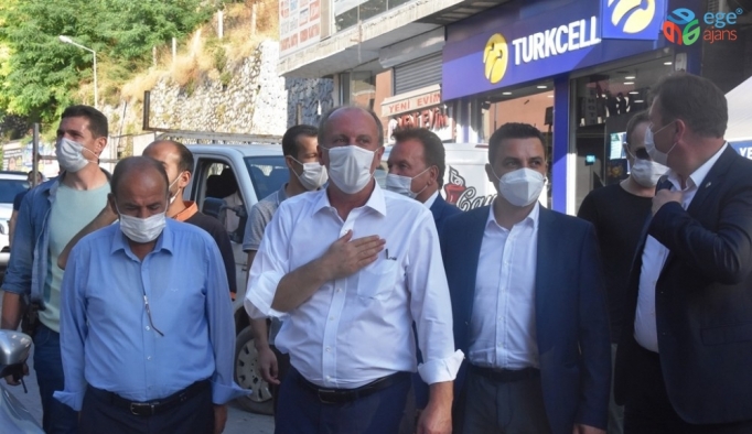 Muharrem İnce Bitlis’te esnafı ziyaret etti