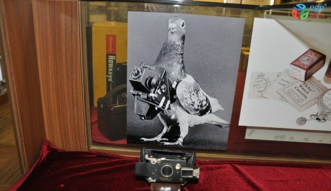 Fotoğraf Makinesi müzesinde ‘Güvercin drone’ ilgi görüyor