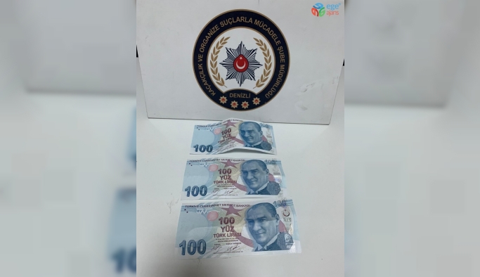 Polis takibe aldığı şahsın cebinden 300 TL sahte para çıktı