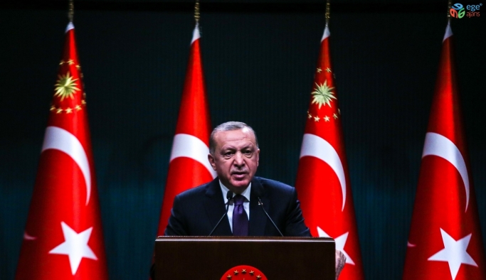 Cumhurbaşkanı Erdoğan: “Sınırlarımız ötesinde herhangi bir terör oluşumuna izin vermeyeceğiz”