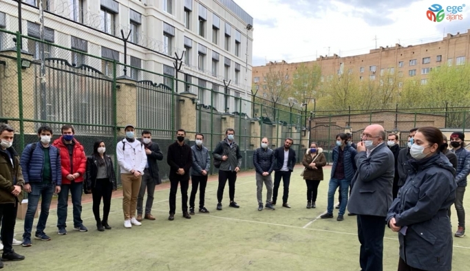 Moskova’daki Türkiye Büyükelçisi, Akkuyu Nükleer A.Ş. eğitim programına katılan öğrencilerle buluştu