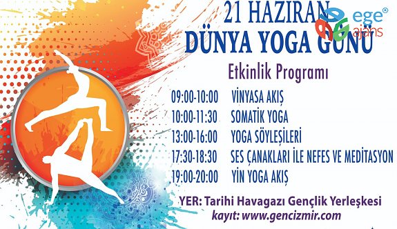 21 Haziran Dünya Yoga Günü İzmir'de Kutlanıyor
