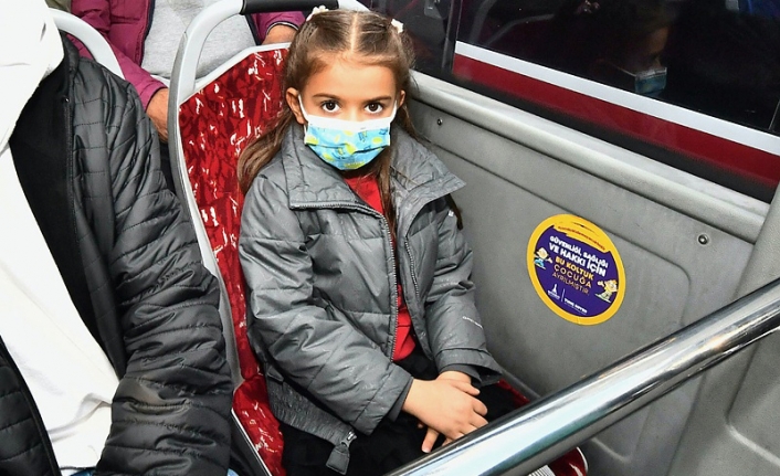 İzmir'de toplu ulaşımda çocuk öncelikli dönem