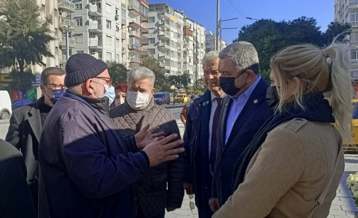 CHP İzmir'den yoğun mesai: Esnaf veryansın etti