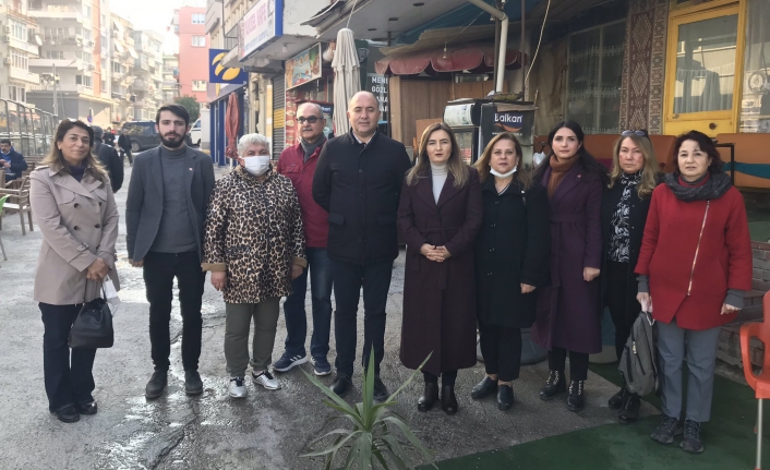 CHP İzmir, Karabağlarda dört koldan sahada
