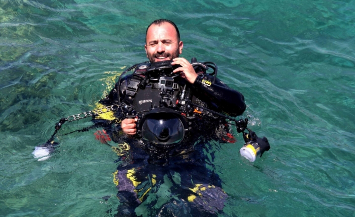 İzmirli su altı fotoğrafçısı dünya birincisi oldu