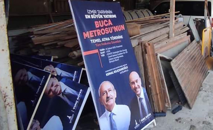 Temel atmaya saatler kala büyük iddia: O ilçede Kılıçdaroğlu afişleri toplatıldı