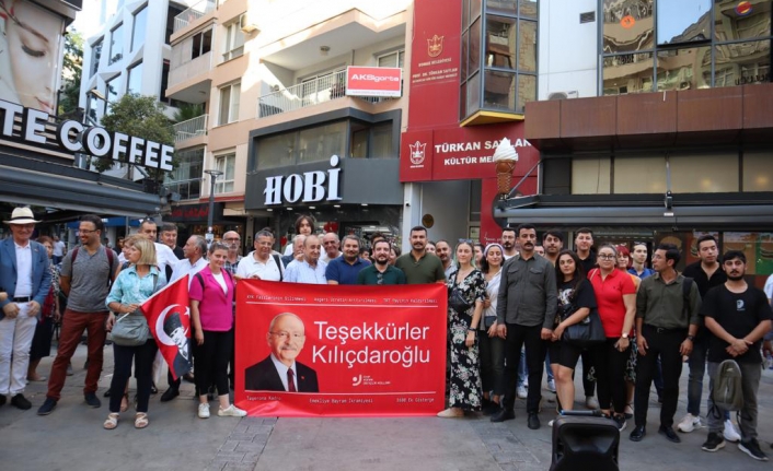 CHP Konak: Teşekkürler Kılıçdaroğlu