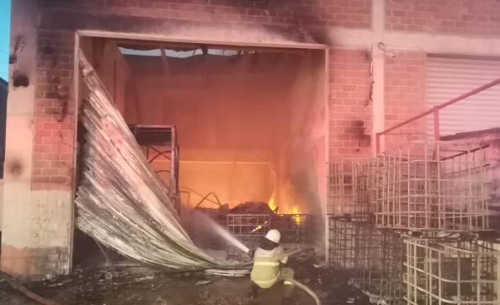 Kimya imalathanesinde yangın: 1 ölü, 1 yaralı