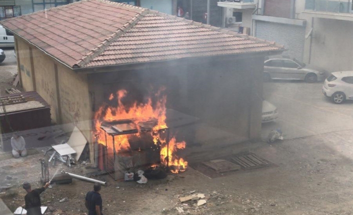 İzmir'de vicdansızlık: Kilitli kulübedeki köpek yakılarak telef oldu