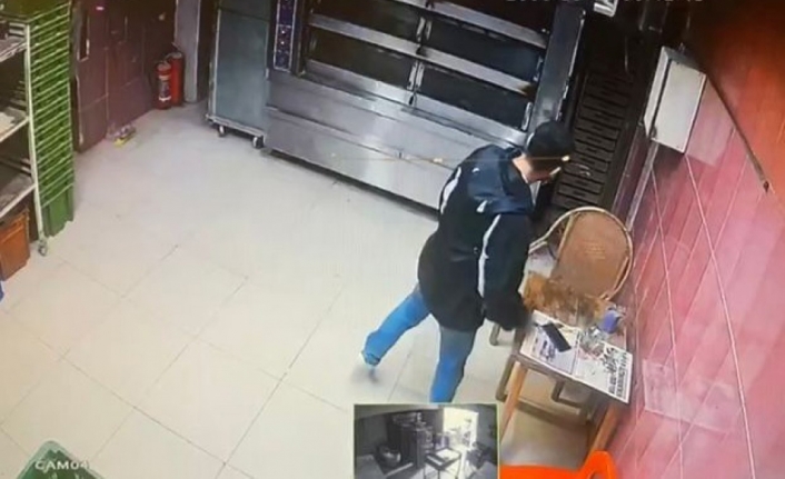 İzmir’de telefon hırsızlığı güvenlik kamerasına yansıdı