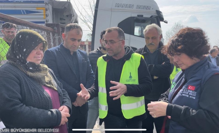 ''İzmir’den depremzede üreticilere can suyu''
