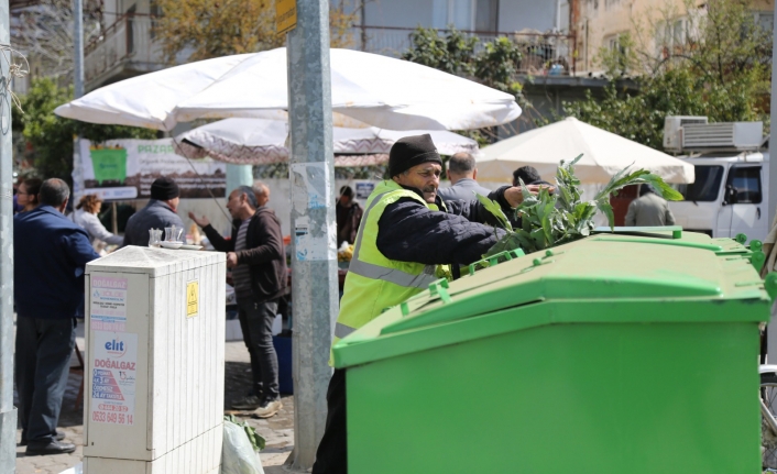 Efes Selçuk'ta pazar atıkları kompost gübreye dönüştürülecek