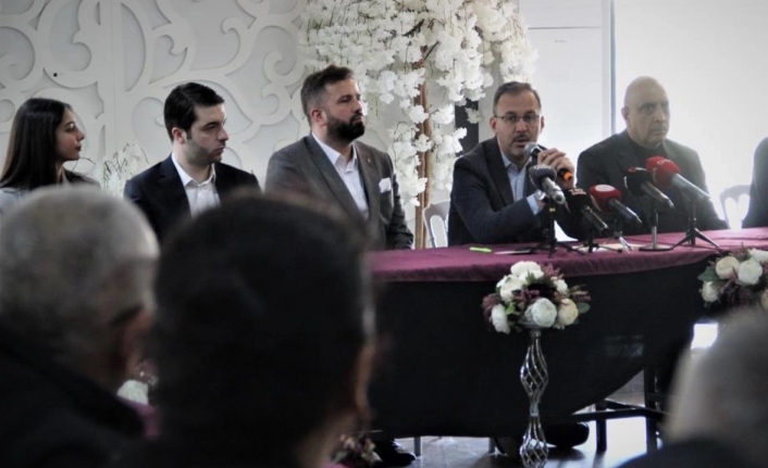 Bakan Kasapoğlu, seçim çalışmalarını muhtarlarla başlattı