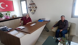 Çiğli Kulüpler Birliği Başkanı Osman Oflatçı Ege Ajansa Ziyarette Bulundular