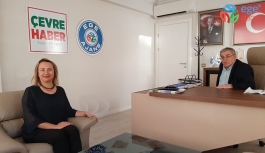 Pınar Susmuş'tan ajansımıza ziyaret