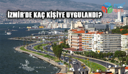 İzmir'de Kaç Kişiye Uygulandı?