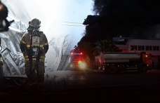 Sanayi bölgesinde korkutan yangın! Alevler kontrol altına alındı