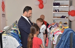 Elbistan'da ihtiyaç sahipleri için iyilik mağazası açıldı
