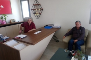 Çiğli Kulüpler Birliği Başkanı Osman Oflatçı Ege Ajansa Ziyarette Bulundular