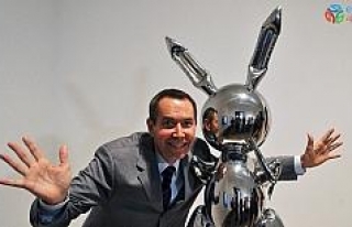 ABD’li sanatçının tavşan heykeli rekor fiyata...