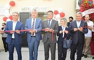 ÇÜ Meslek Yüksek Okulu Metal Atölyesi açıldı