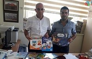 Ergani Halk Kütüphanesi’nden okullara kitap yardımı