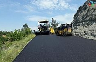 Karabük’te asfalt çalışmaları devam ediyor