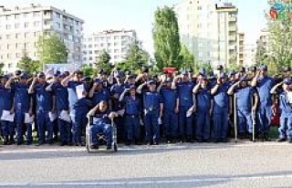 Konya’da engellilerin askerlik heyecanı