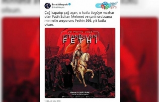 Maliye ve Hazine Bakanı Albayrak: "Fethin 566’ncı...