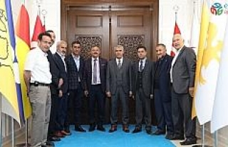 Muhtarlardan Başkan Gürkan’a ziyaret