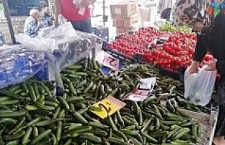Pazarda Sebze Fiyatları Düşüşe Geçti
