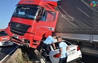 Tekirdağ’da feci kaza: 4 yaralı