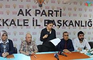 AK Parti Kırıkkale İl Başkanlığından Mursi...