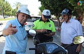 Antalya’da dedelerin trafik cezasından kurtulma...
