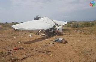 Antalya’da eğitim uçağı düştü: 1 ölü