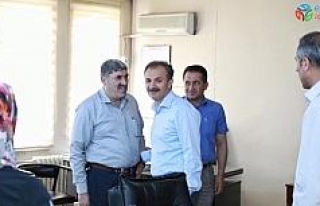 Başkan Kılınç belediye personeliyle bayramlaştı