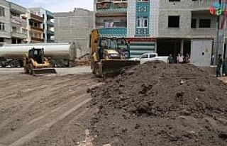 Eyyübiye’de yeni park yapım çalışmaları sürüyor