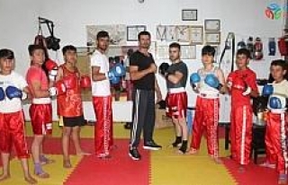 Mazıdağılı kick boksçular, Türkiye şampiyonasında...