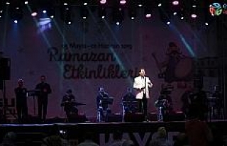 Ramazan etkinlikleri Mehmet Diker konseri ile devam...