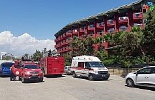 Alanya’da otel yangını korkuttu