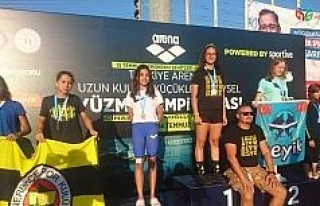 Antalyasporlu yüzücüler İzmir’den başarıyla...