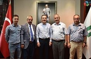 Başkan Ataç’a ziyaretler sürüyor